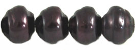 Snail 8mm (loose) : Pearl Coat - Dk Purple
