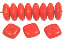 Square 4/9mm (loose) : Opaque Red