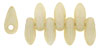 Mini Dagger Beads 2.5/6mm (loose) : Luster - Opaque Champagne