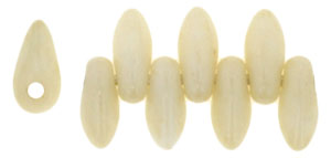Mini Dagger Beads 2.5/6mm (loose) : Luster - Opaque Champagne
