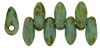 Mini Dagger Beads 2.5/6mm (loose) : Turquoise - Picasso