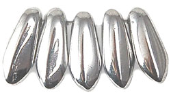 Dagger Beads 2.5/8mm (loose) : Silver