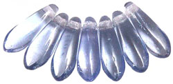 Dagger Beads 3/10mm (loose) : Tanzanite AB