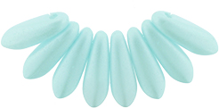 Dagger Beads 3/10mm (loose) : Powdery - Pastel Turquoise