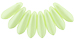 Dagger Beads 3/10mm (loose) : Powdery - Pastel Lime