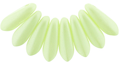 Dagger Beads 3/10mm (loose) : Powdery - Pastel Lime
