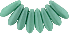 Dagger Beads 3/10mm (loose) : Powdery - Teal