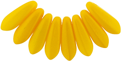 Dagger Beads 3/10mm (loose) : Powdery - Sunflower