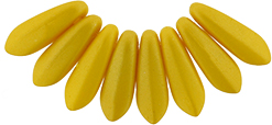 Dagger Beads 3/10mm (loose) : Powdery - Yellow