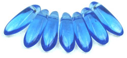 Dagger Beads 3/10mm (loose) : Sapphire