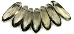 Dagger Beads 3/10mm (loose) : Black Diamond