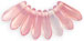 Dagger Beads 3/10mm (loose) : Milky Pink