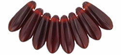 Dagger Beads 3/10mm (loose) : Garnet