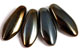 Dagger Beads 5/12mm (loose) : Iris - Brown