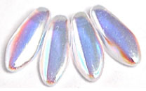 Dagger Beads 5/12mm (loose) : Crystal AB