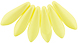 Dagger Beads 5/16mm (loose) : Powdery - Pastel Yellow