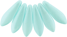 Dagger Beads 5/16mm (loose) : Powdery - Pastel Turquoise