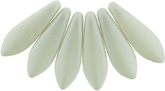 Dagger Beads 5/16mm (loose) : Powdery - Pastel Gray