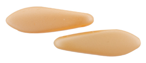 Dagger Beads 5/16mm (loose) : Powdery - Pastel Orange