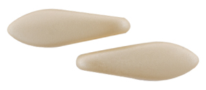 Dagger Beads 5/16mm (loose) : Powdery - Beige