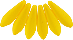 Dagger Beads 5/16mm (loose) : Powdery - Sunflower