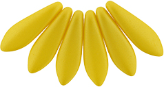 Dagger Beads 5/16mm (loose) : Powdery - Yellow