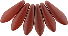 Dagger Beads 5/16mm (loose) : Powdery - Maroon