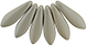 Dagger Beads 5/16mm (loose) : Powdery - Taupe