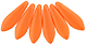 Dagger Beads 5/16mm (loose) : Powdery - Orange