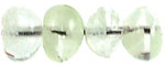 Nugget Spacers 6/8mm (loose) : Phosphorus/Crystal