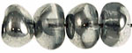Nugget Spacers 6/8mm (loose) : Silver 1/2