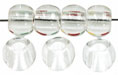 Roll Beads 12mm (loose) : Crystal