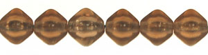 Bicone 6mm (loose) : Smoky Topaz