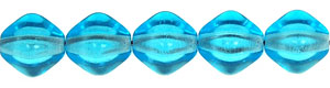 Bicone 10mm (loose) : Aquamarine