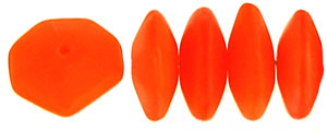 Nugget 5/12mm (loose) : Matte - Milky Orange