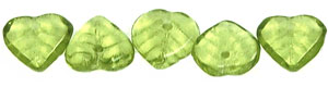 Leaves 9mm (loose) : Olivine