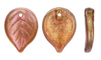 Leaves 18/13mm (loose): Space Color - Violet/Lt Topaz