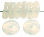 Donut Beads 7/15mm (loose) : Milky White