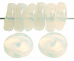 Donut Beads 7/15mm (loose) : Milky White