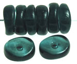 Donut Beads 7/15mm (loose) : Dk Montana Blue