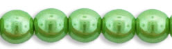 Round Beads 4mm (loose) : Pearl - Olive