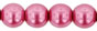 Round Beads 6mm (loose) : Pearl - Mauve
