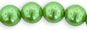 Round Beads 8mm (loose) : Pearl - Olive