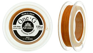 TOHO One-G Thread 125 Yard Spool : Orange