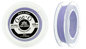 TOHO One-G Thread 125 Yard Spool : Lt Lavender