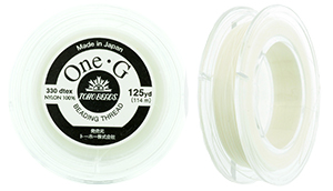 TOHO One-G Thread 125 Yard Spool : White