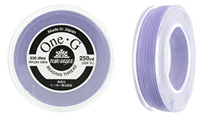 TOHO One-G Thread 250 Yard Spool : Lt Lavender