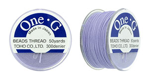 TOHO One-G Thread 50 Yard Spool : Lt Lavender