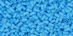 TOHO Bugle #1 (3mm) : Opaque Blue Turquoise