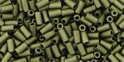 TOHO - Bugle #1 (3mm) : Matte-Color Dk Olive